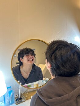 エランホワイトニング 一社店の写真/男性のお客様多数☆　ブライダル、ビジネスシーンなど幅広くご利用いただいております。