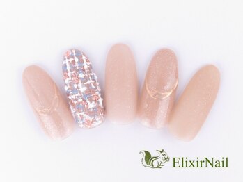 エリクサーネイル 池袋(Elixir Nail)/定額a シンプル/クーポン使用