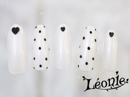 ハート×ドットデザイン