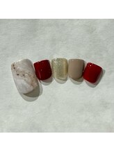 ニーマルニ ザ ビューティー(202 the beauty)/フットジェルデザイン