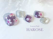ラグジュアリーネイル ハローズ(HAROSE)/FOOT ジェルアートコース