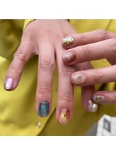 ネイルサロン エーナイン ザ ビッグ豊平店/持ち込みデザイン