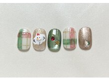 パールネイル(PEARL NAIL)/クリスマスデザイン☆定額8900円