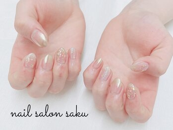サク(saku)/成人式ネイル