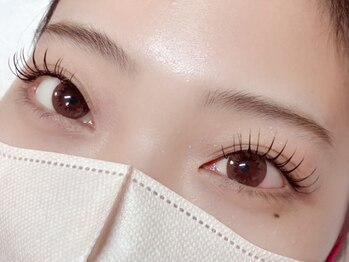 髪化粧アイラッシュ(髪化粧eyelash)/フラットラッシュエクステ120本