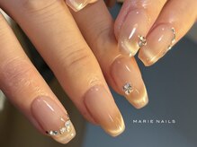 マリーネイルズ 青山店(MARIE NAILS)/☆マグネット¥8800　0321c