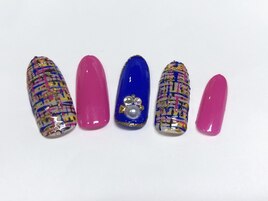 ツイードネイル♪♪