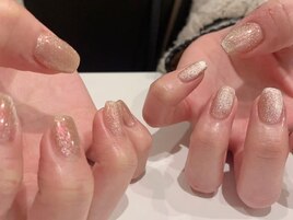 シンプルネイル/オーロラネイル
