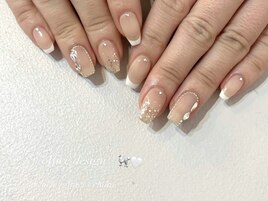 フレンチ×ラメ*゜。