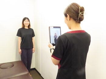 ベル/【初回の流れ】AIによる姿勢分析