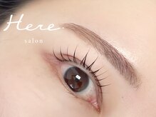 ヒア(Here.)/人気No,1【美眉＋まつげパーマ】