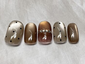 ネイル シンデレラ(Nail☆Cinderella)/60min◆ドットネイル