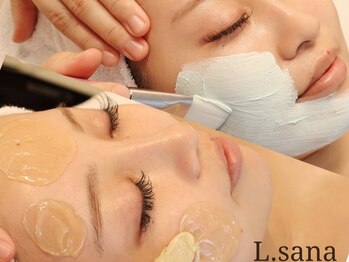 エルドットサナ(L.sana)の写真/【美肌フェイスワックス&クリスティーナ・アンストレス】ゆらぎ肌を優しく整え透明感と潤い満ちる素肌へ♪