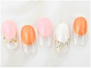 ネイルズガッシュ 大森駅前店(NAILs GUSH)/*スターフレンチ*