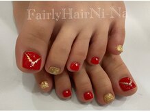 フェアリーヘア ニーナ(Fairy Hair Ni-na)/8月限定☆定額フットネイル