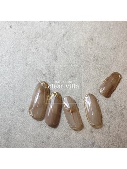 ネイルサロンクリアヴィラ(nail salon clear villa)/nuance designコース￥9900