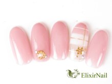 エリクサーネイル 池袋(Elixir Nail)/定額a シンプル/クーポン使用
