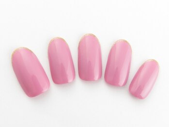 ネイルサロンディーバ 塚口店(Diva)/One color plus(ラメフレンチ)