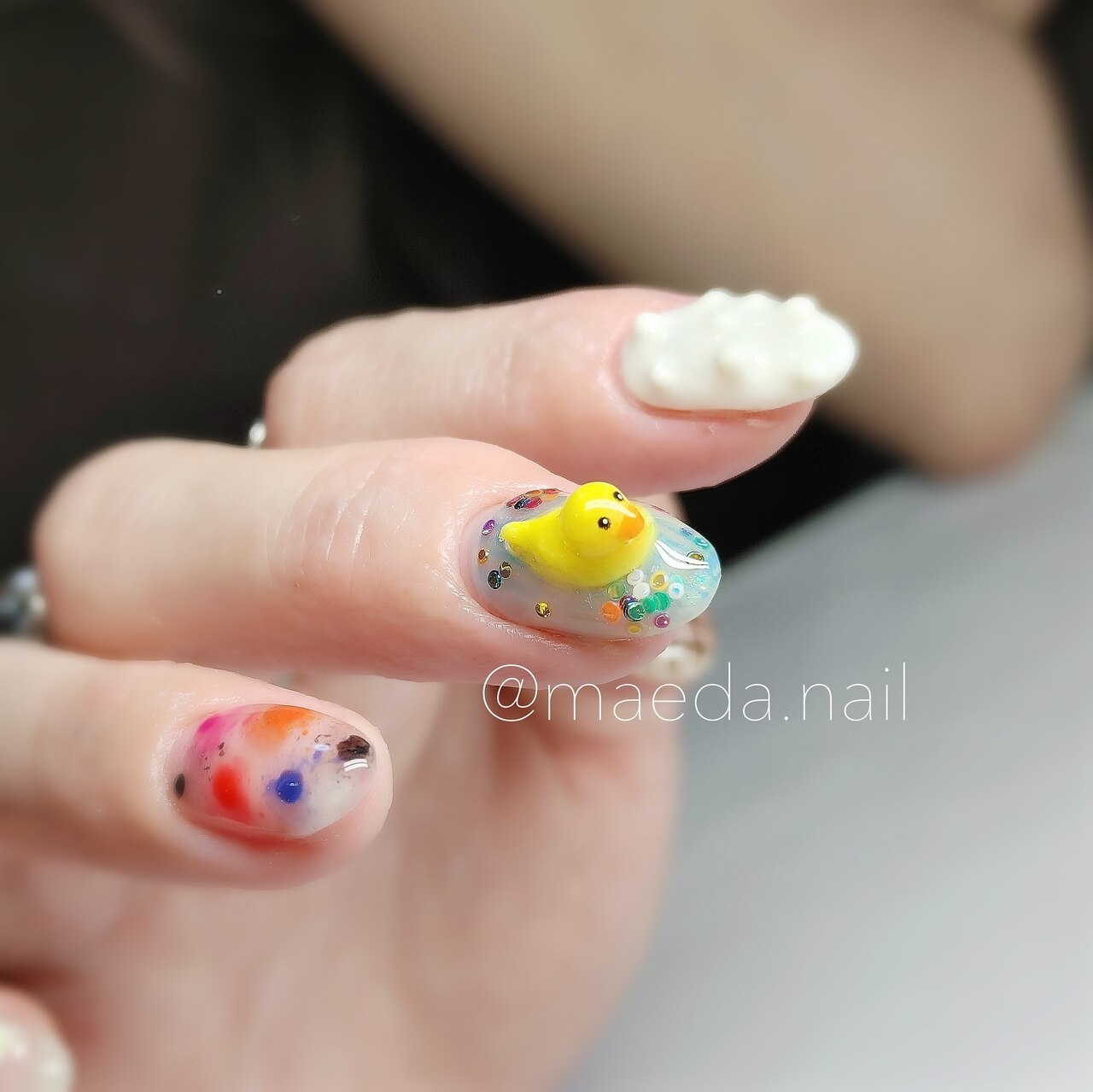 3dネイルパーツ ネイル シェニエ ネイルパーツ ひよこ