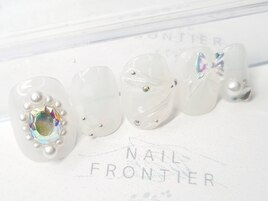 ホワイトパールビジュー14980円