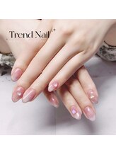 トレンドネイルスタジオ(Trend Nail Studio)/幻彩マグネットのグラデ！