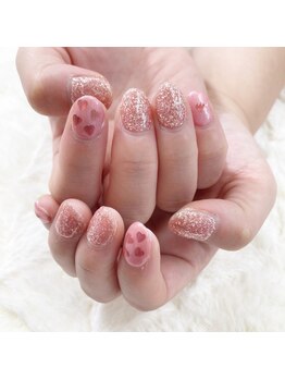 はあとねいる 東川口店/2月店舗限定デザインハートホロ