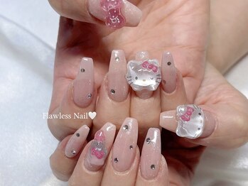 フローレスネイル(Flawless Nail)/チップ長さだし＋付け放題