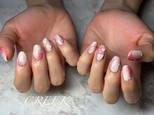 クリーク(CREEK)/桃ネイルしずくマグネット