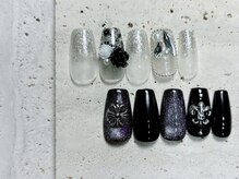 コエネイル 大橋店(Koe nail)/オーロラネイル・シルバーネイル