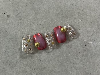 ドット シー 神戸三宮(dot c)/冬のキラキラネイル