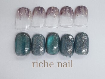 リッシュネイル 新百合ヶ丘店(riche nail)/シンプルアートコース