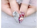 痛ネイル 推しネイル ガーリー