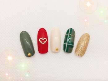 パインキュート(Pine Cute)/クリスマスネイル☆4800円