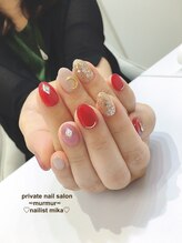 プライベート ネイルサロン マーマ(murmur)/キラキラネイル