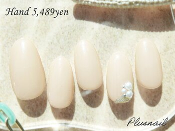 プラスネイル 銀座中央通り店(PLUS NAIL)/【2331】定額5,489円パール