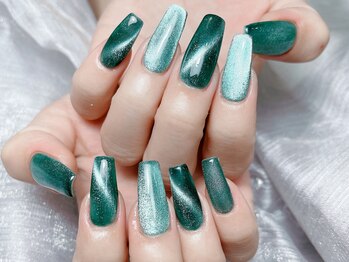 チップ長さだしマグネットネイル