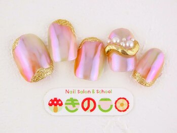 ネイルサロン きのこ/選べるデザインLコース
