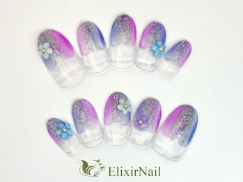 エリクサーネイル 五反田(Elixir Nail)/定額a シンプル／クーポン使用