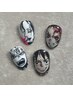 【栗田指名】痛ネイル1本＋90分アートし放題〈120分〉¥12000