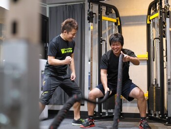 ワークアップ整骨院(WorkUp整骨院)の写真/【薬院駅から徒歩５分！】マッサージ×ジムで相乗効果！マンツーマンで叶える一生モノの身体づくり♪