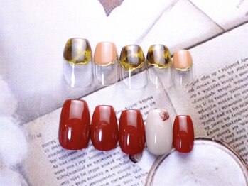 エストリブレ(estLivre)の写真/21時迄営業☆上品ちょこっとArtで可愛さをプラス★[写真:初回オフ込☆上¥8980下¥6980]プチプラアートも◎