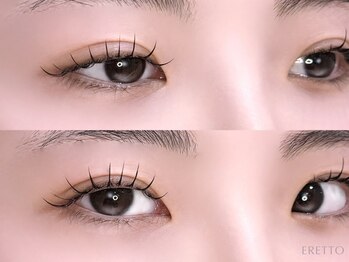 エレット 茗荷谷店(ERETTO)の写真/【駅近×スピード重視】目元に悩みをお持ちの方はプロにお任せ♪【大人気フラットマットエクステ¥5000~】