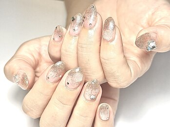 ラメグラデーション/パーツ