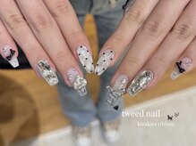 リンドネイル バイ モカ アンド ララ(Lind nail by moca and LaLa)/【mian】ツイードネイル