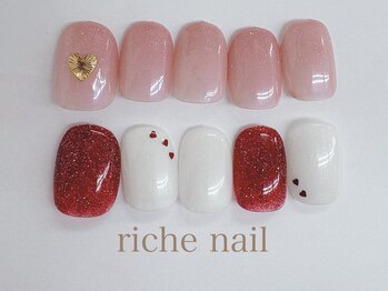 リッシュネイル 新百合ヶ丘店(riche nail)/シンプルアートコース