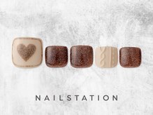 ネイルステーション イオンモール伊丹店(NAIL STATION)/ホワイトデーネイル／パラジェル