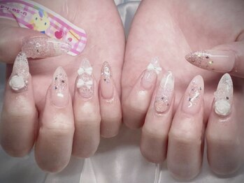 レース　人気ネイル