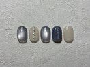 マグネット　ブルー　シンプル