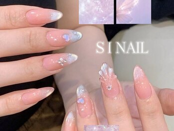 エスアイネイル(SI Nail)の写真/アート・パーツの種類が豊富でデザインの幅が広く、理想のネイルを細部まで再現可能、シンプルデザインもOK
