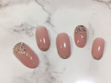 ミーレン ネイルサロン(Miren)/上品なワンカラーにツリーアート